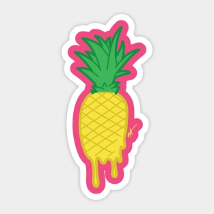 Pineapple Juice Sticker